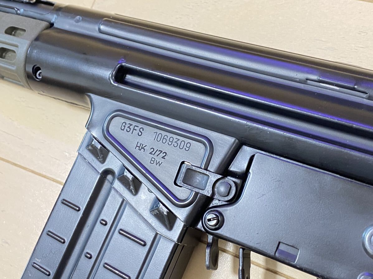 送料無料 動作快調 VFC Umarex G3A3 ガスブローバック GBB ガスガン フルメタル スチール製 レシーバー アウターバレル 検)MP5 FAL LAR G3_画像3