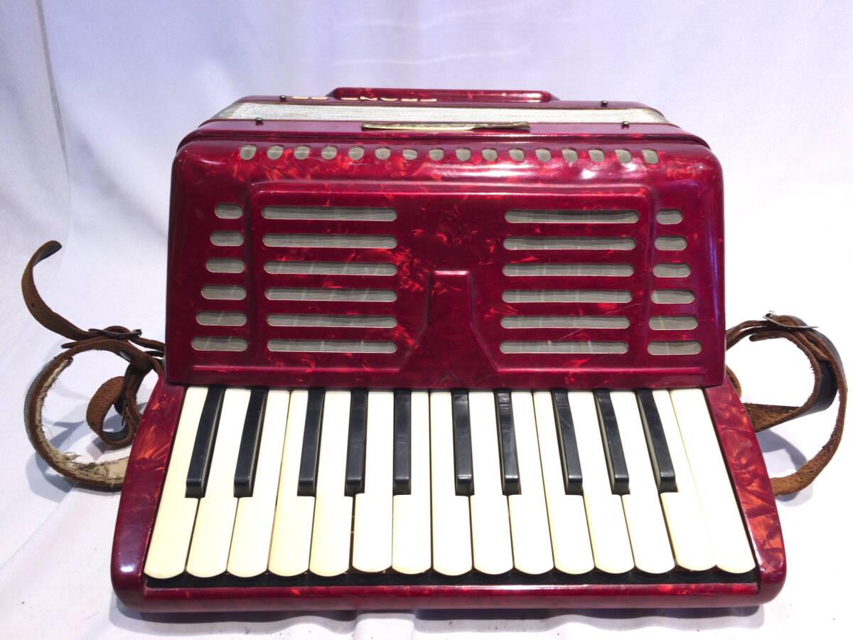 #11261# antique YAMAHA accordion PRANO25 Yamaha Showa Retro keyboard instruments 