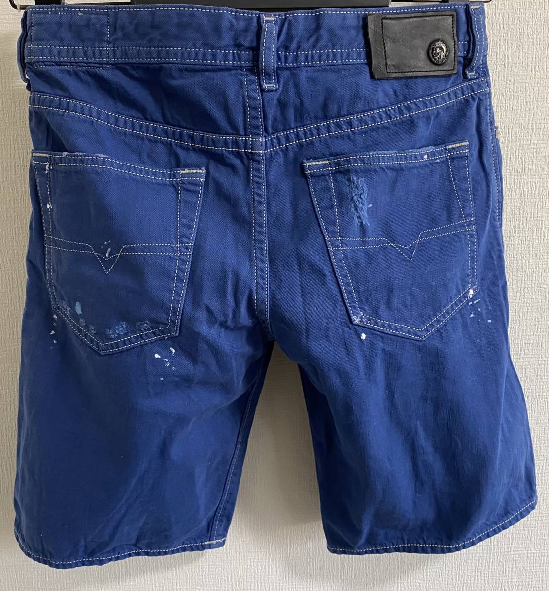 定価38,500円DIESELディーゼルBUSTSHORT.0852D製品染めテーパードデニムショートパンツjoggKROOLEYSTRUKTHOMMER_画像7