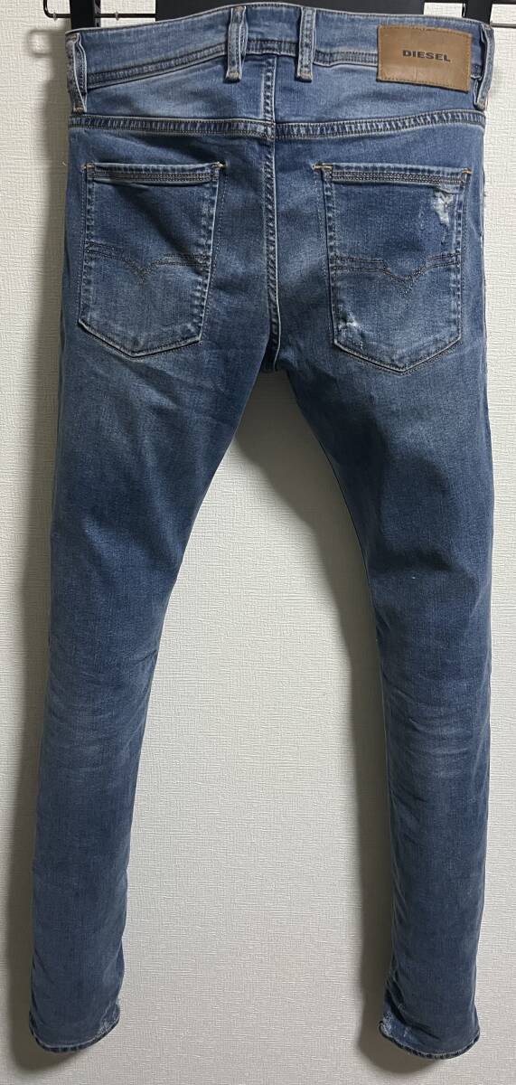 定価46,200円DIESELディーゼルSLEENKER085AHダメージリペアjoggストレッチスキニーデニムKROOLEYprojectグレンマーティンス_画像7