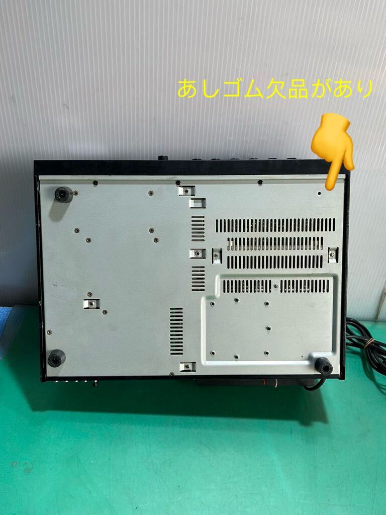 UNI-PEX CDプレイヤー付き卓上アンプ BX-60DA 機器音響機器 ACアンプ 通電できません完全未確認ジャンク_画像9