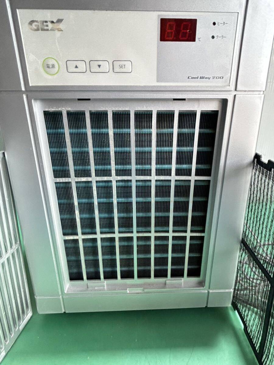 GEXjeks aquarium fish aquarium for cooler,air conditioner Cool Way 200 electrification has confirmed operation not yet verification Junk 