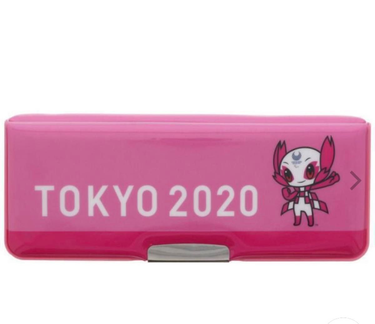 オリンピック マグネットふでいれ★東京2020パラリンピックマスコット　ペンケース　筆箱　文房具　筆記用具　2個セット