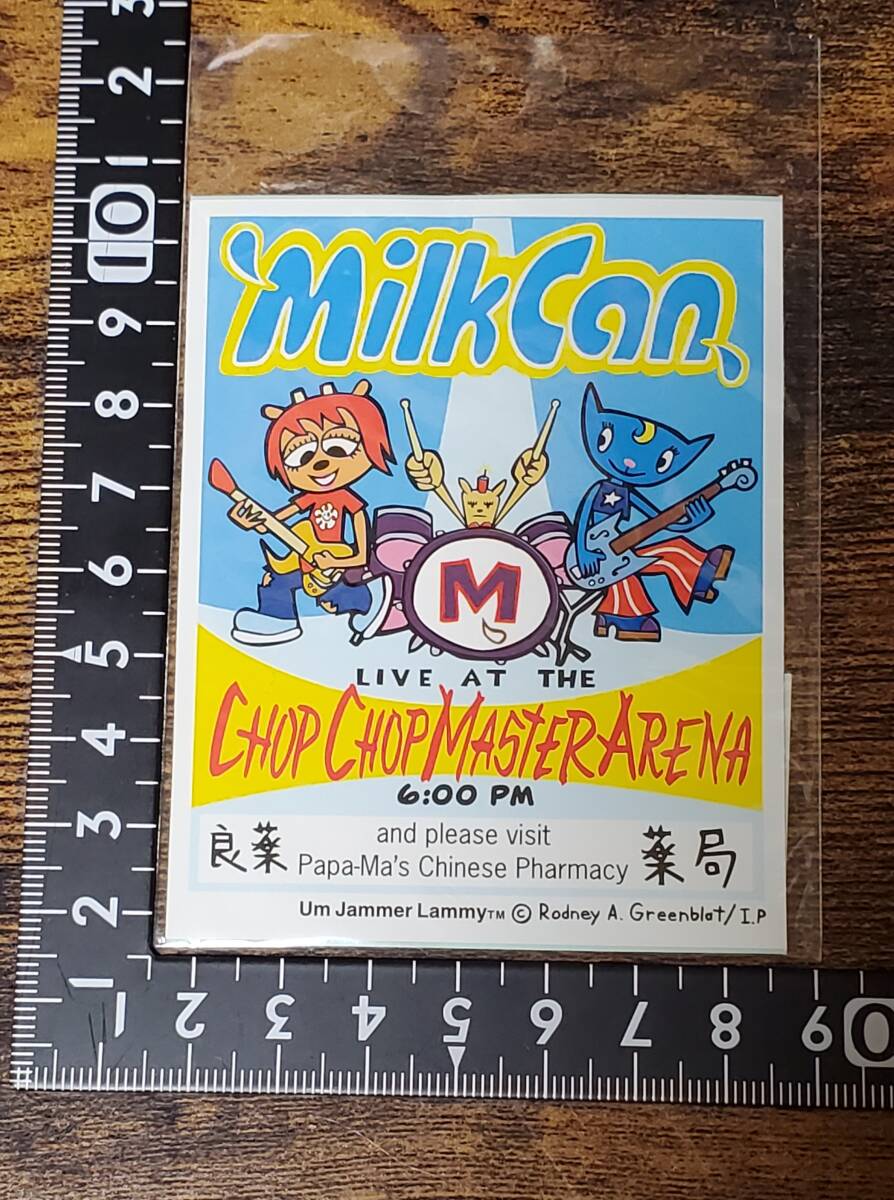 ウンジャマラミー　MilkCan　ステッカー_画像1