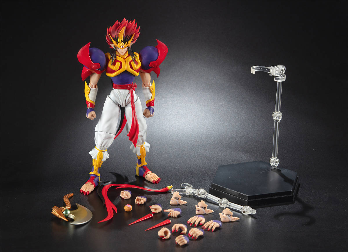 大聖モデル 1/12 鬼神童子zenki ゼンキ 朱き鬼神 前鬼 可動フィギュア 完成品 新品 Hk-175_画像5