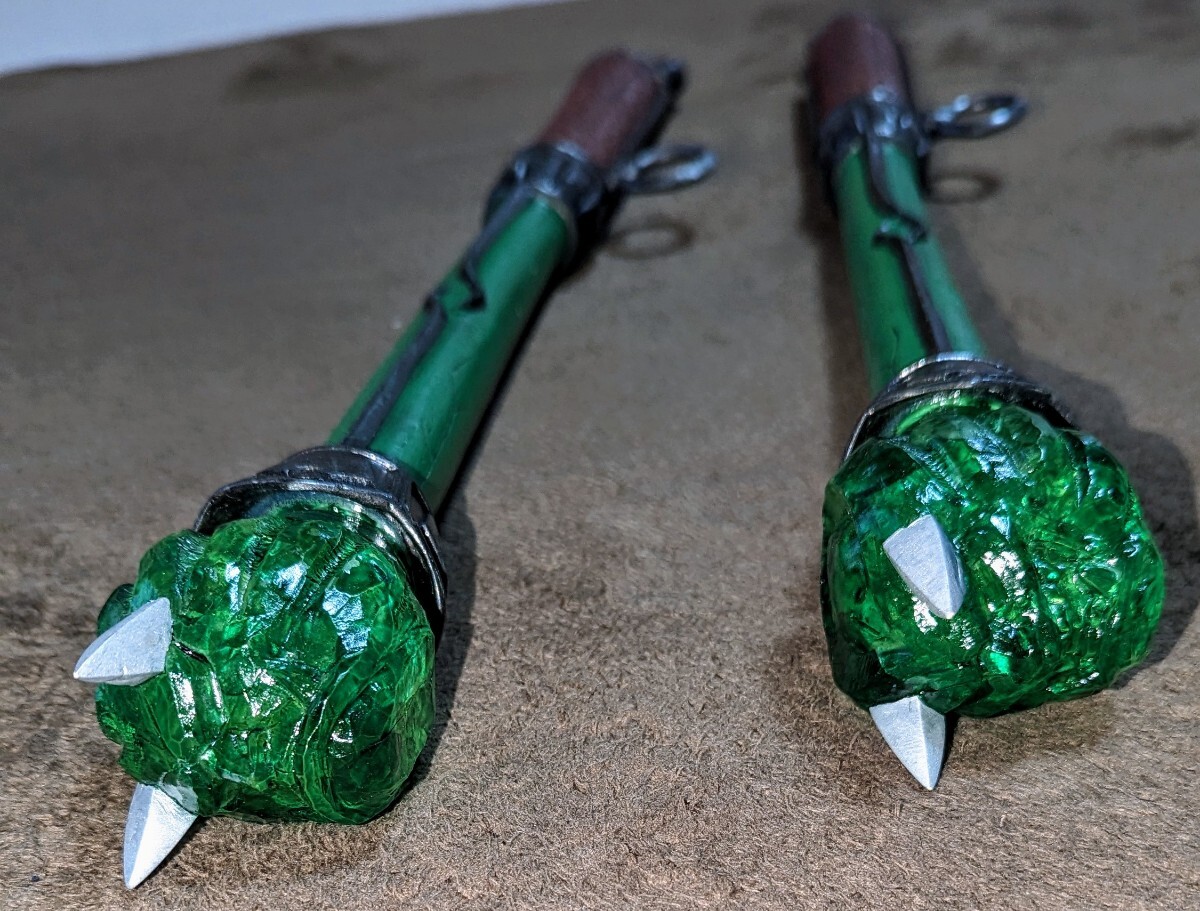 仮面ライダー轟鬼 斬鬼 歌舞鬼 音撃棒 落雷 烈翠 1/1 レプリカ 仮面ライダー轟鬼 斬鬼 歌舞鬼 音撃棒 落雷 烈翠 1/1 レプリカ