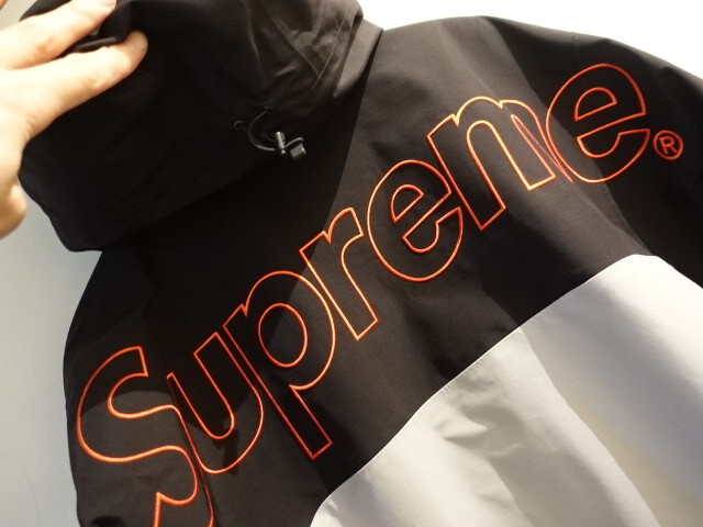 Supreme × THE ノースフェイス　マウンテンパーカー　新品同様　North Face Taped Seam Shell Jacket Grey - 22FW　サイズ_画像6