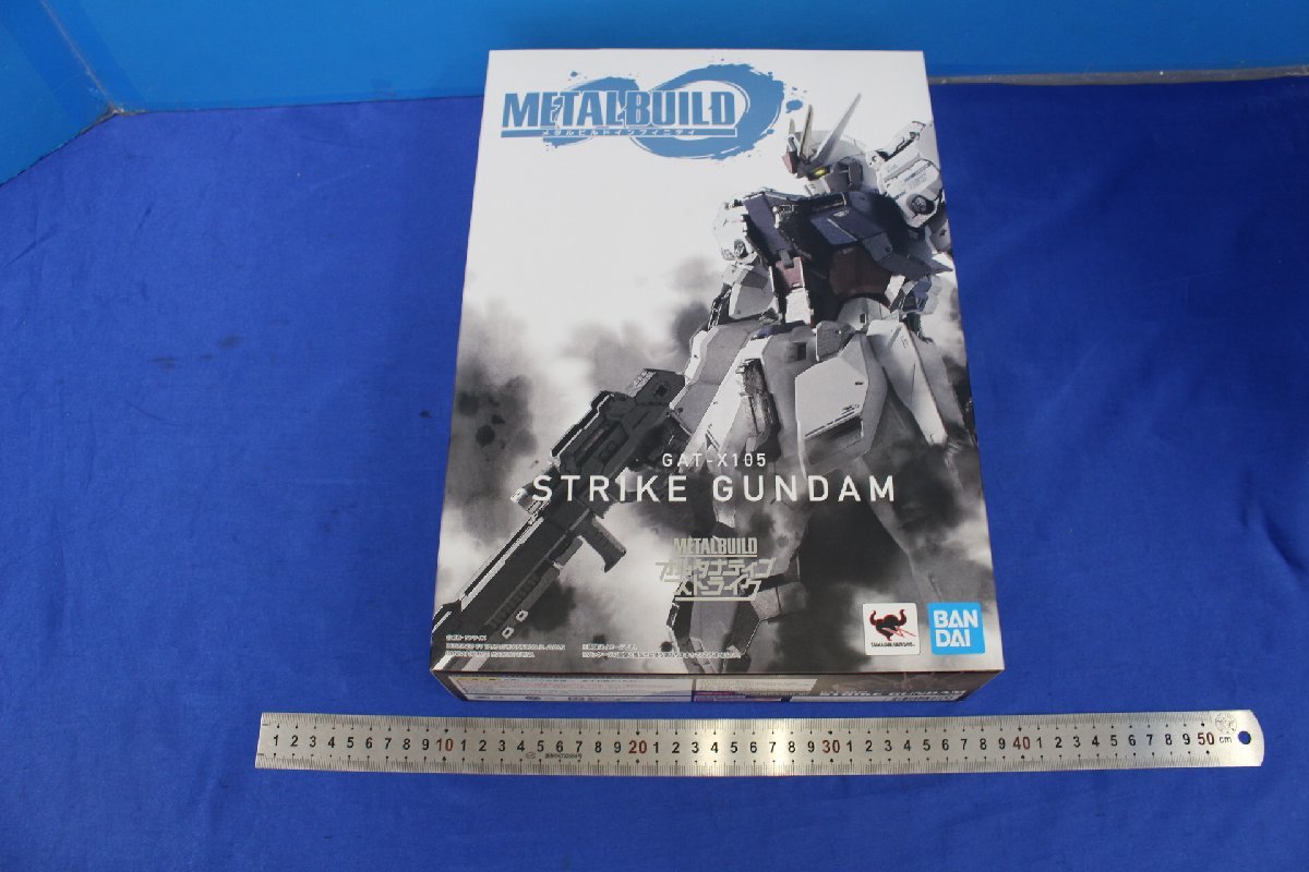 Z2823★★同梱不可★★METAL BUILD GAT-X105 ストライクガンダム 機動戦士ガンダムSEED_画像1