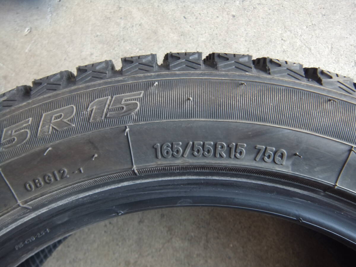 【2021年製☆7.9＆7.9ミリ】165/55R15 TOYO TIRES OBSERVE GIZ2☆2本セット 40320 検)ムーヴ スペーシア N-BOX タント ワゴンR ウェイク_画像8