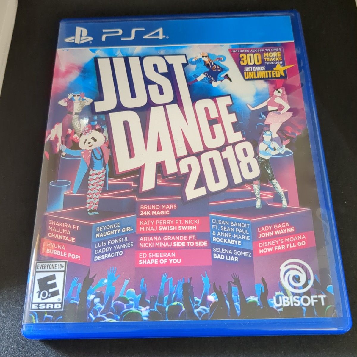 ps4 北米版 JUST DANCE 2018 (国内版本体動作可) 