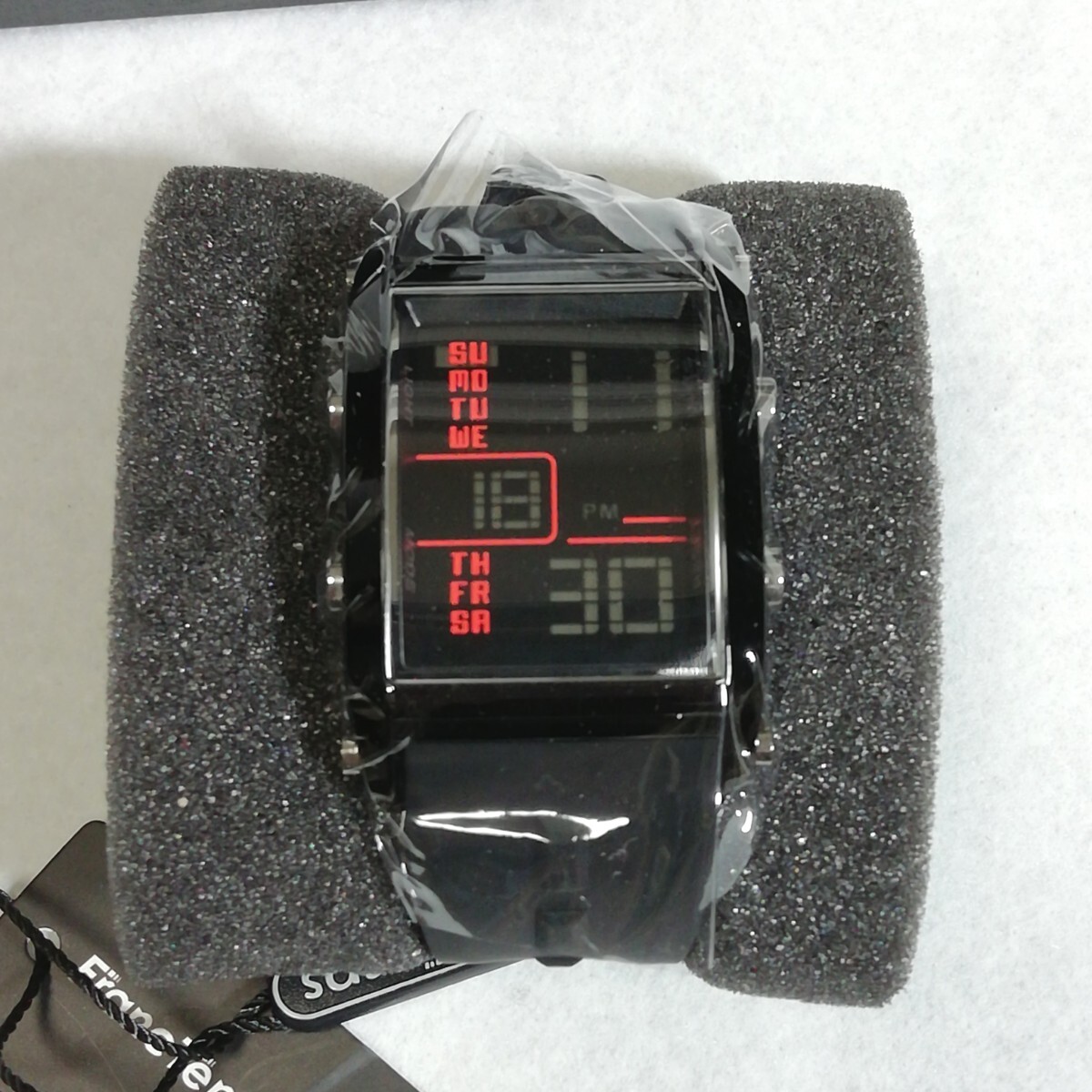 FrancTemps franc temp s мужской цифровой наручные часы черный не использовался хранение товар 