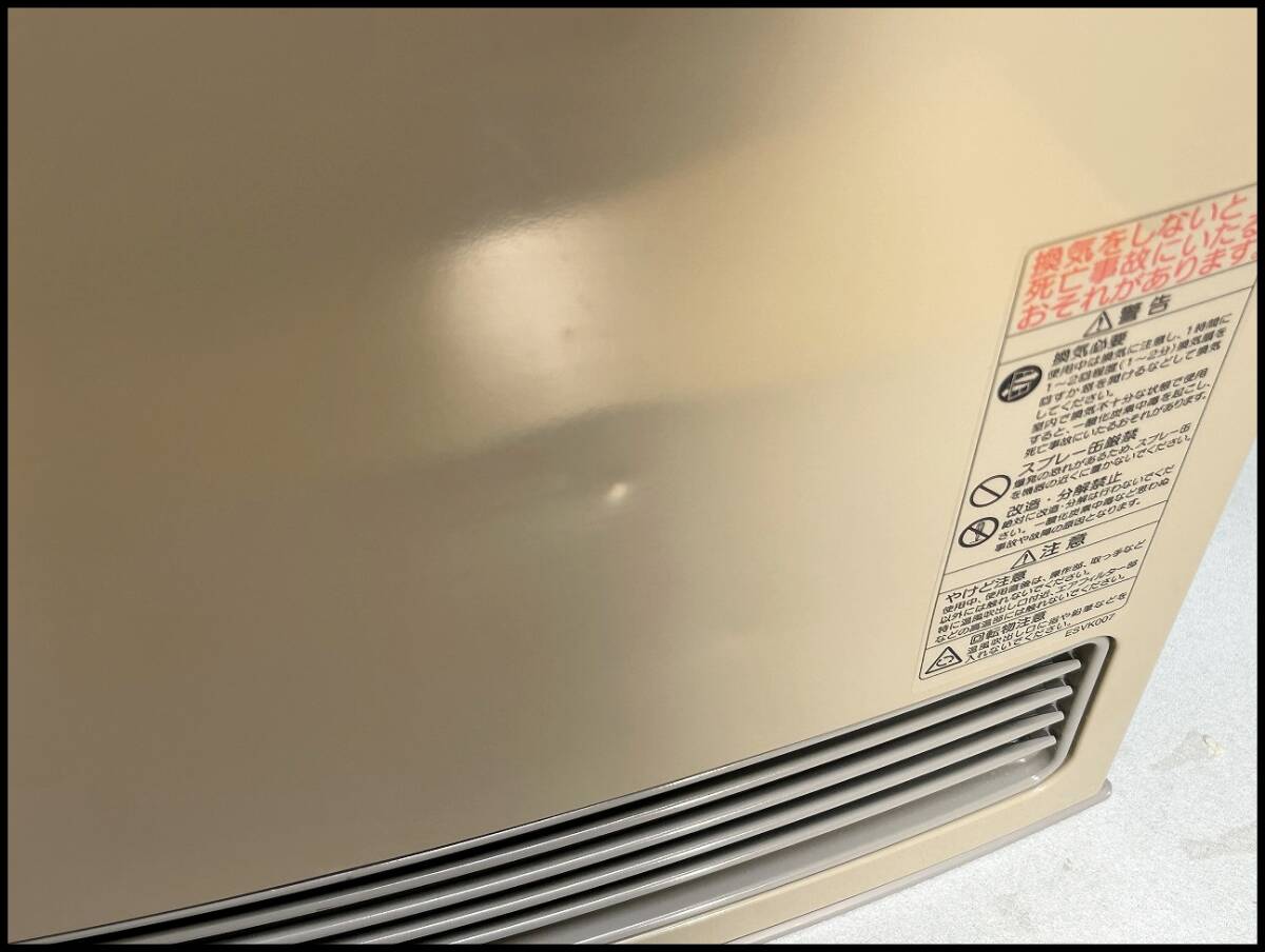 ★ノーリツ 大阪ガス ガスファンヒーター GFH-4005S 都市ガス用 18年製 通電確認のみ 現状品★_画像3