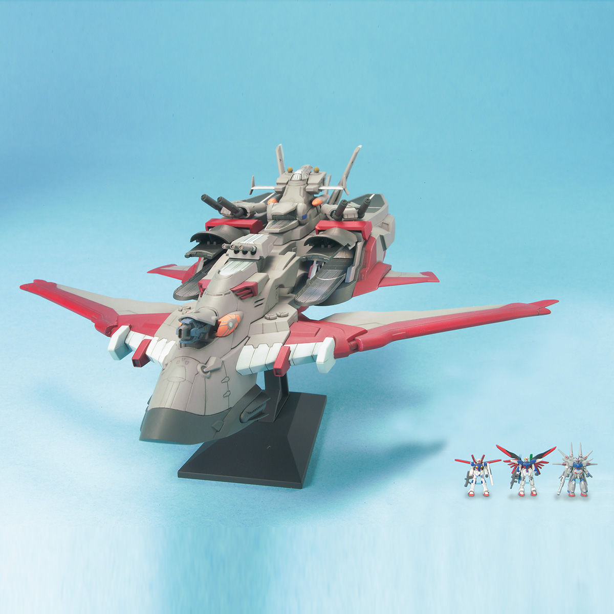 EXモデル 26 1/1700 ミネルバ 新品未開封品 機動戦士ガンダムSEED DESTINY ガンプラ バンダイスピリッツ 再販品 デスティニーガンダム 付属_画像4