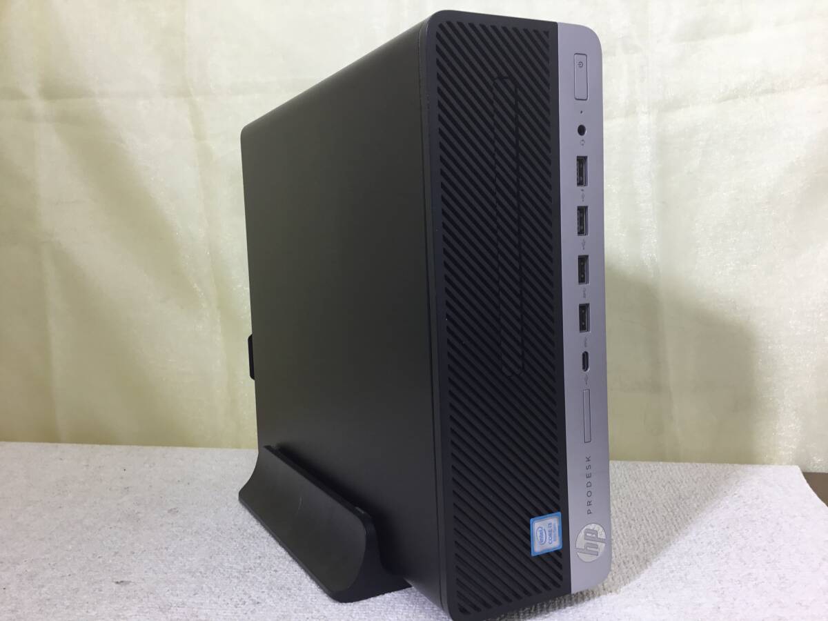 充分サクサクスペック★HP Prodesk 600 G4★Core i 3-8100+M8GB+NVMe SSD256GB+HDD2TB★Win11+office2021 Pro★_画像1