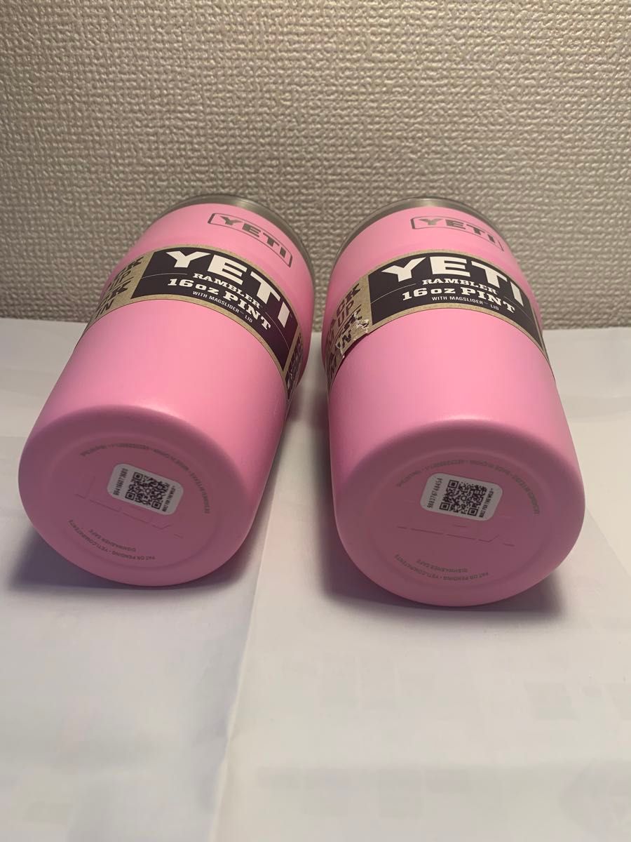 【新品未使用】YETI Rambler 16oz タンブラー　2個セット