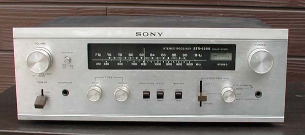 ■Sony　ソニー　昔なつかしのレシーバー　STR-6500　ジャンク_画像1