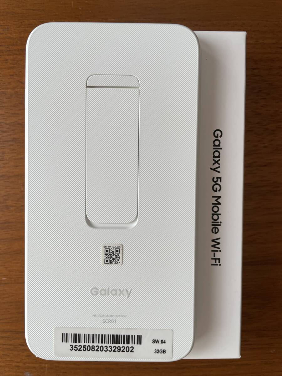 Galaxy 5G Mobile Wi-Fi SCR01 モバイルルーター au_画像3