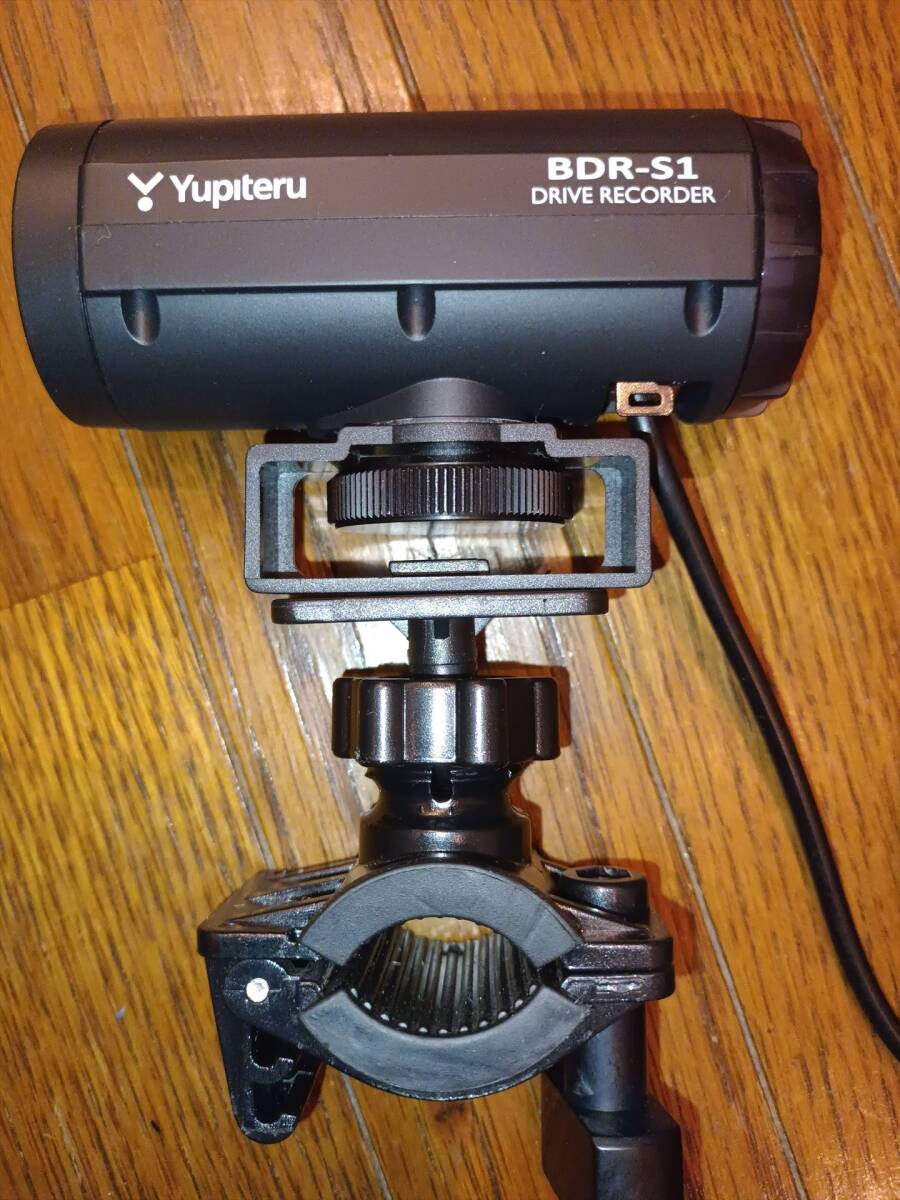 ユピテル バイク用ドライブレコーダー BDR-S1 未使用中古品_画像1