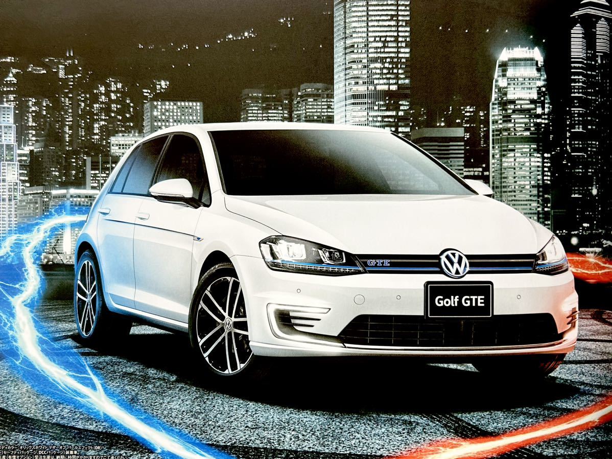 【2冊セット/カタログ /アクセサリカタログ】VW Golf GTE 2015年9月/フォルクスワーゲン ゴルフGTE/Volkswagen ゴルフ アクセサリカタログ_画像4