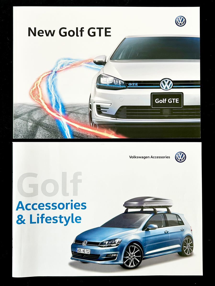 【2冊セット/カタログ /アクセサリカタログ】VW Golf GTE 2015年9月/フォルクスワーゲン ゴルフGTE/Volkswagen ゴルフ アクセサリカタログ_画像1