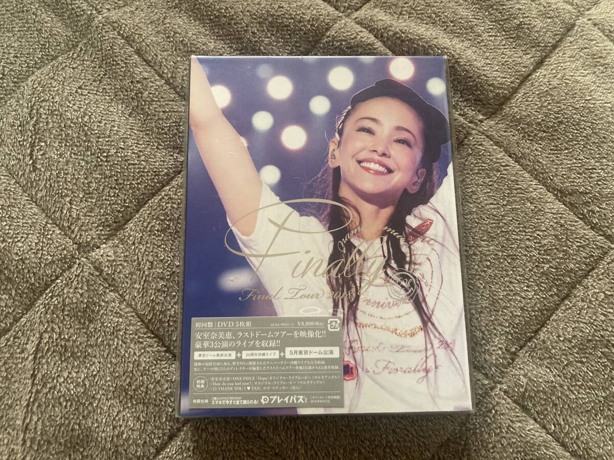 * unopened * first record DVD5 sheets set Amuro Namie /namie amuro Final Tour 2018 ~Finally~ Tokyo Dome last ..+25 anniversary Okinawa Live +5 month Tokyo Dome ..