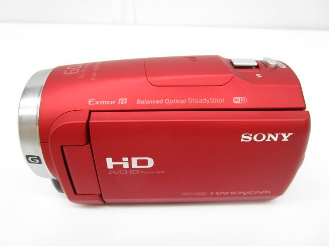 即日発送]☆ジャンク☆ SONY ビデオカメラ Handycam HDR-CX680 光学30