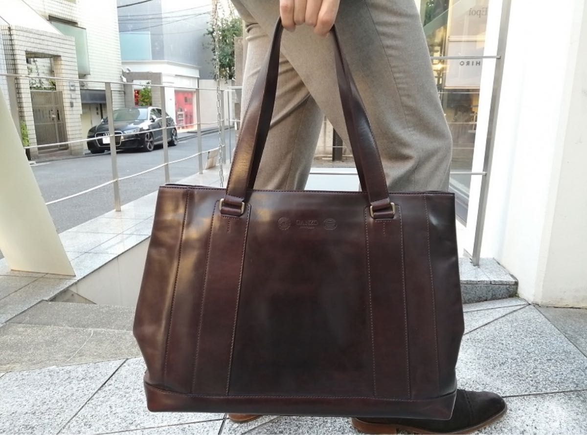 GANZO 直営店限定 D-LINE ガンゾ GUD トートバッグ バーガンディ GANZO 直営店限定 D-LINE ガンゾ GUD トートバッグ バーガンディ