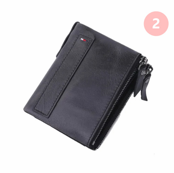 男性 メンズ 牛革 二つ折財布 財布 カードホルダー 高級ブランド 高品質_画像7