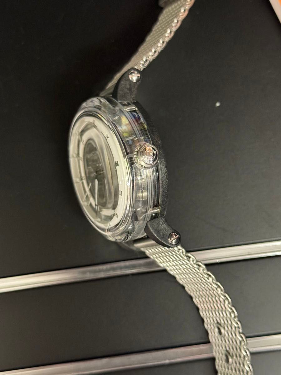 新品　正規品　サイモンカーター　全方位　スケルトン　腕時計　ＳＰＷ８８２４０５ 腕時計 自動巻き