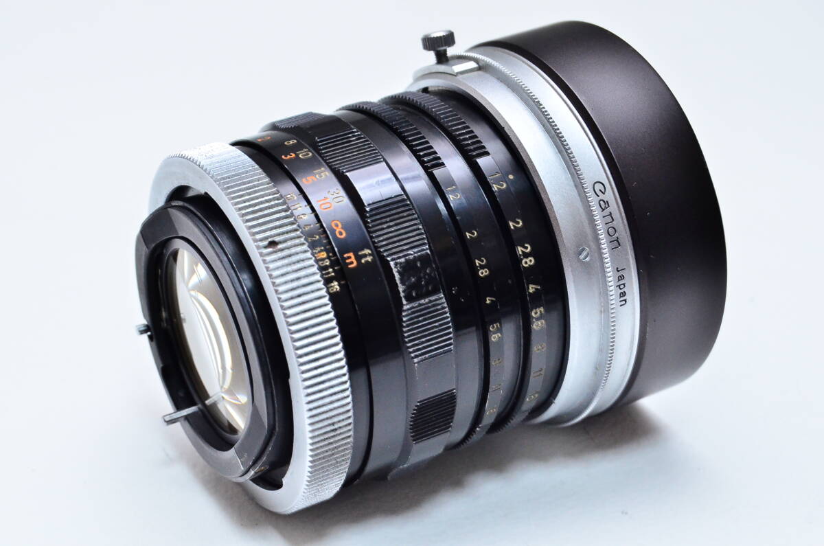  Canon SUPER-CANOMATIC LENS R 58mm F1.2 _画像2