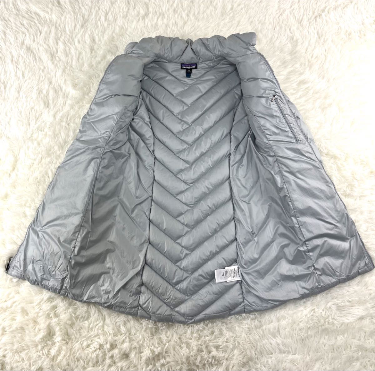 【美品】パタゴニア　3way ダウンジャケット　ネイビー　XS ユニセックス　patagonia コート　秋冬　人気　防水　防寒