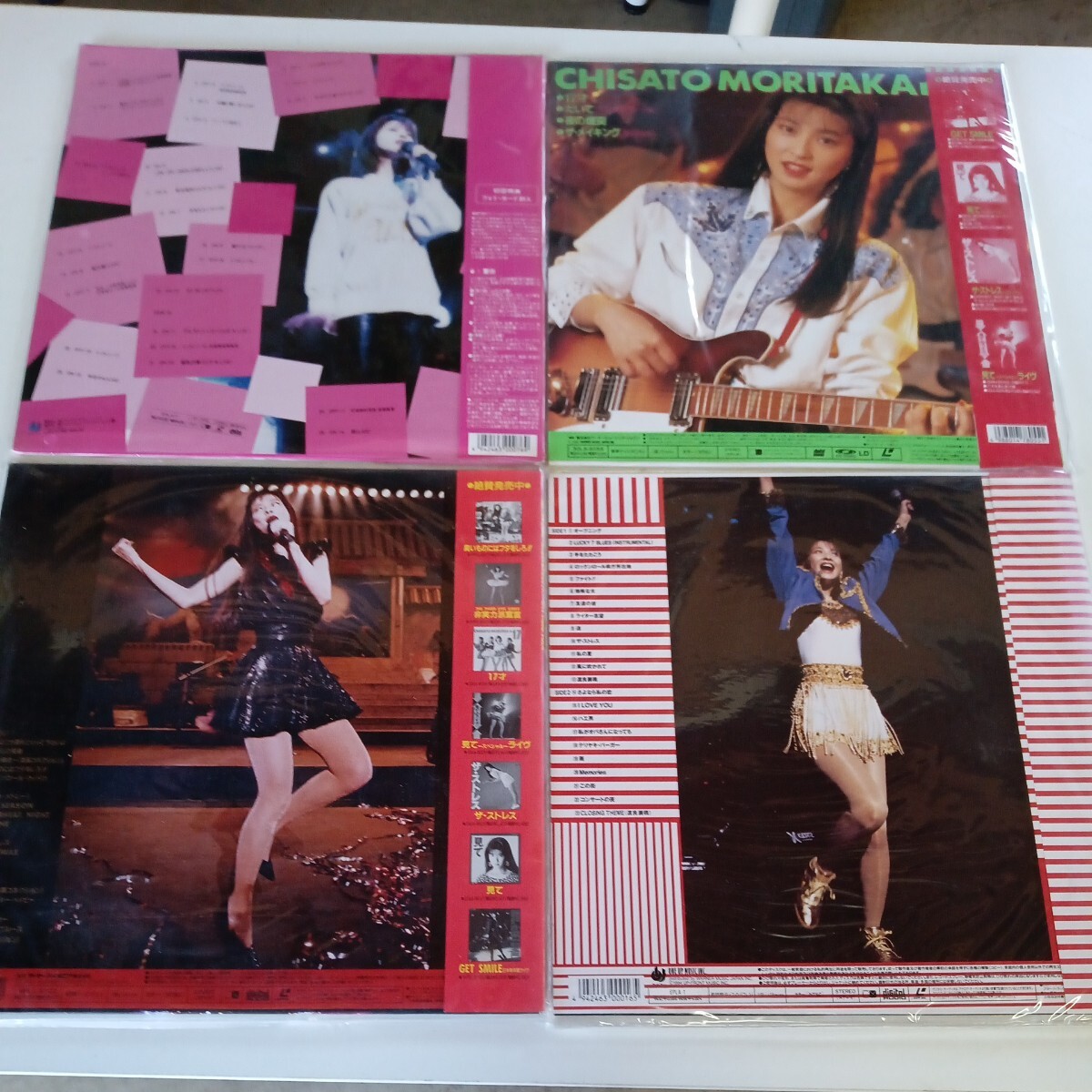 【A-34】森高千里 LASER DISC まとめて 計15枚 美品 当時物 アイドル ポップス LDの画像3