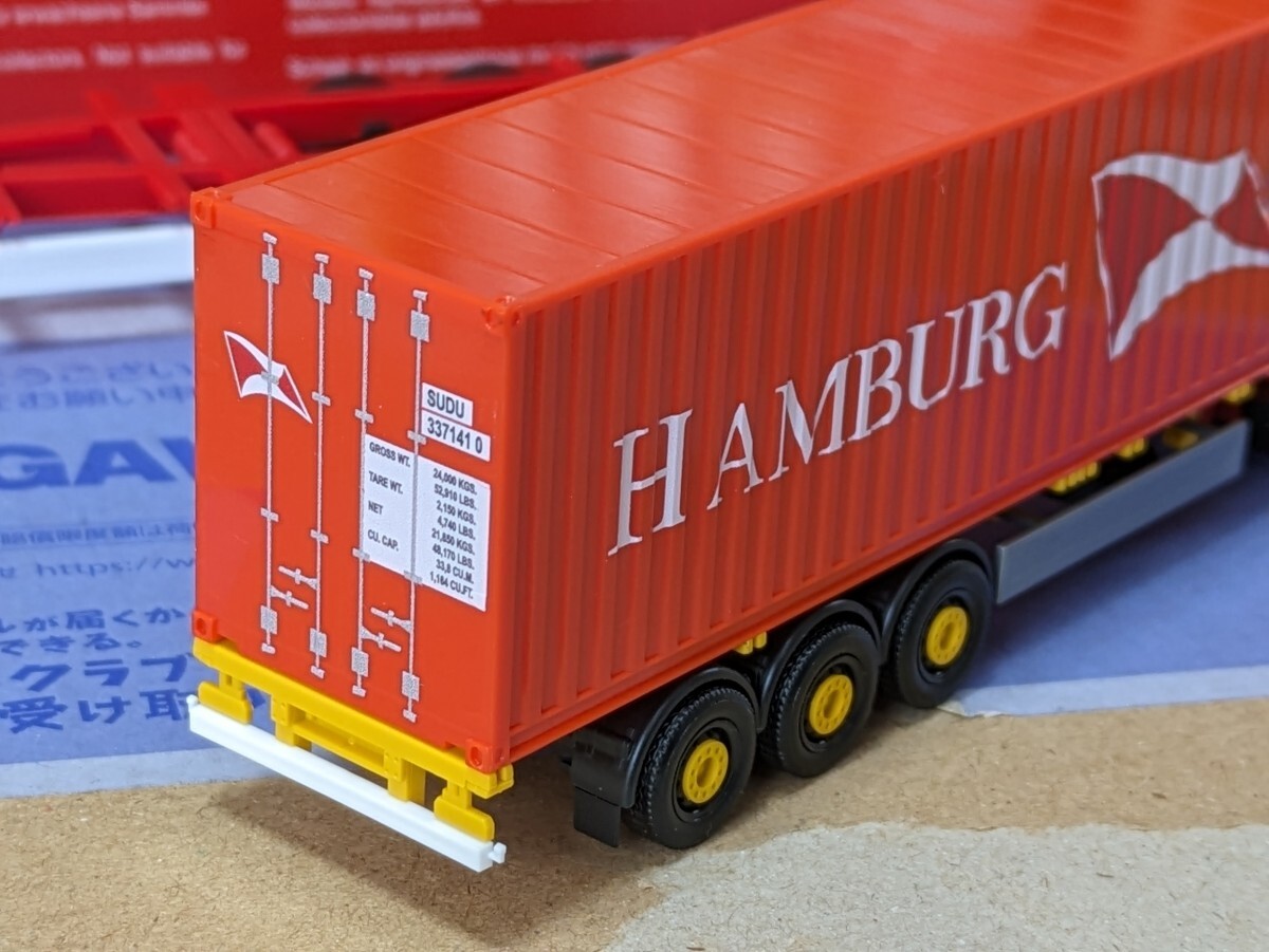 カスタム 1/87 herpa ヘルパ VOLVO FH ボルボ コンテナ トレーラー トラック_画像4