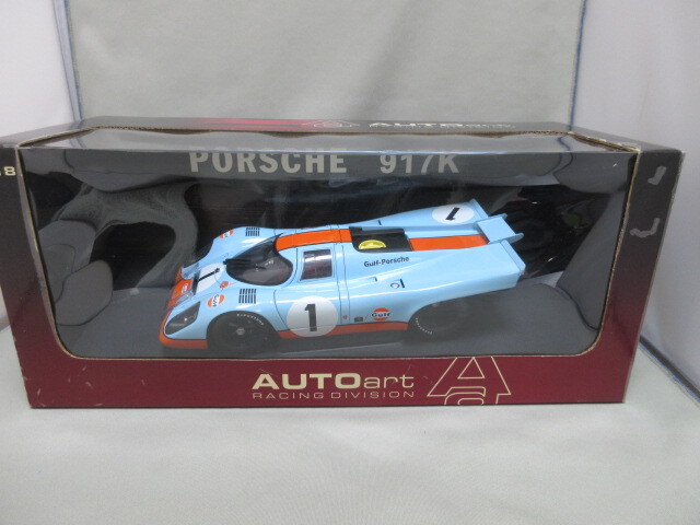 *AUTOart Auto Art RACING DIVISION 1/18* Porsche Porsche 917K DAYTONA 24HR \'70 REDMAN/SIFFERT #1*