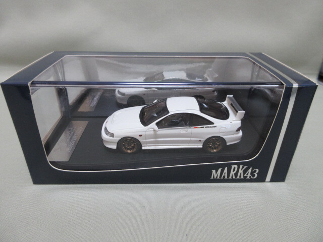 【難有】Mark43 ホビージャパン　1/43★ホンダ 無限 インテグラ　タイプR　MUGEN　INTEGRA TYPE R DC2　チャンピオンシップホワイト★