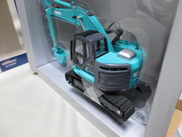 ★KOBELCO　コベルコ建機　1/43　ダイキャストモデル◆ACERA　GEOSPEC　SK235SR　油圧ショベル★_画像8