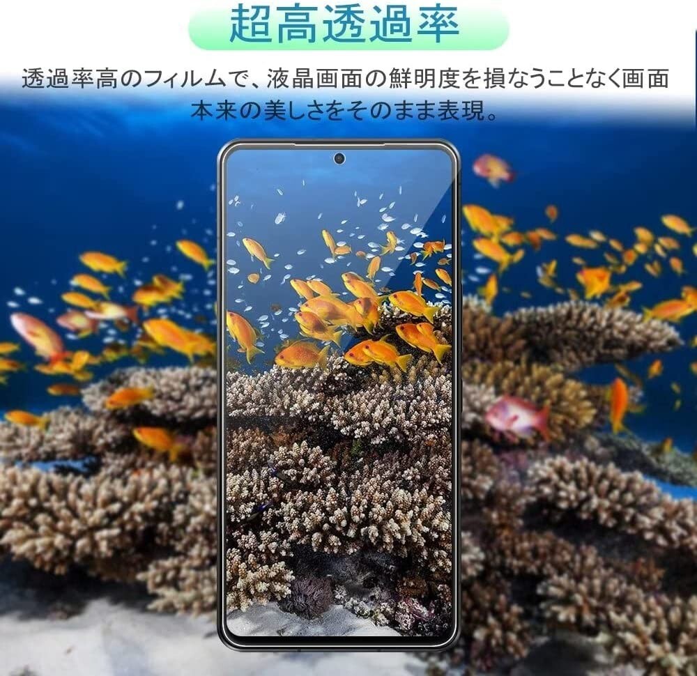 2枚組 AQUOS R7 ガラスフィルム softbank A202SH SHARP AquosR7 ガラスフィルム アクオス シャープ アールセブン 平面保護 破損保障あり_画像5