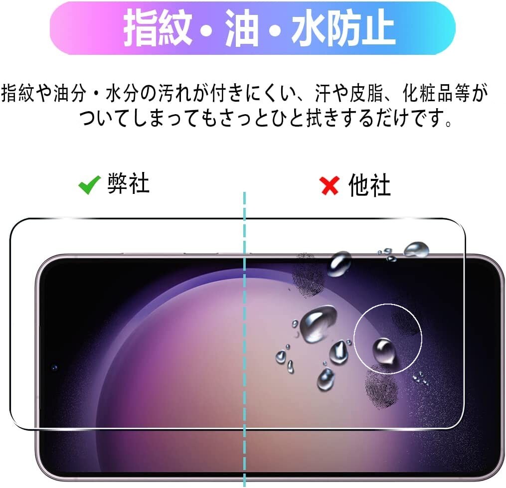 Galaxy S23 ガラスフィルム 即購入OK 平面保護 S23 末端接着のみ 破損保障あり ギャラクシーエス23 paypay_画像6