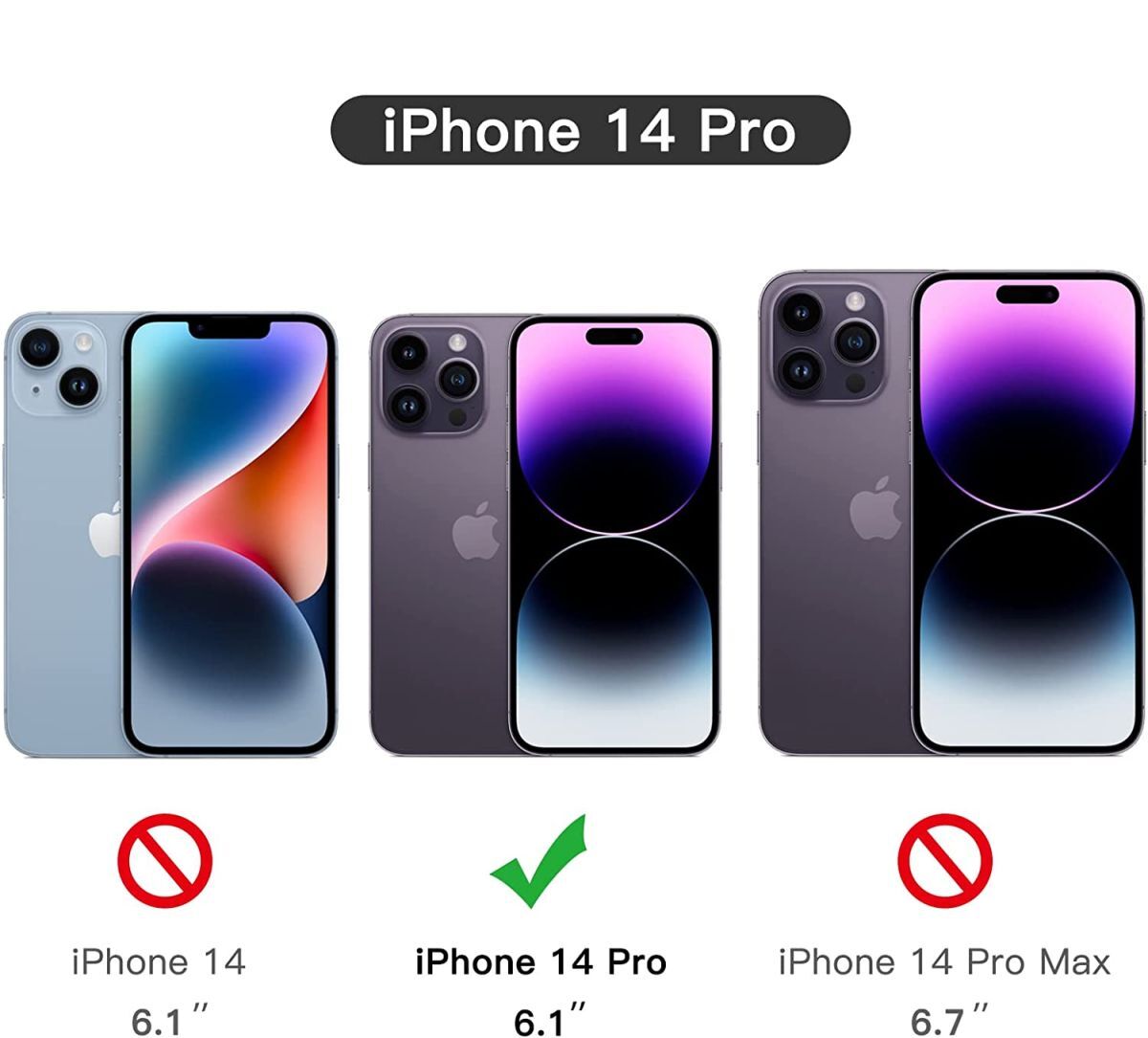 2枚組 iphone 14pro 強化ガラスフィルム ブラック apple iphone14 pro ガラスフィルム 全面保護 アイフォン14プロ 破損保障あり_画像9