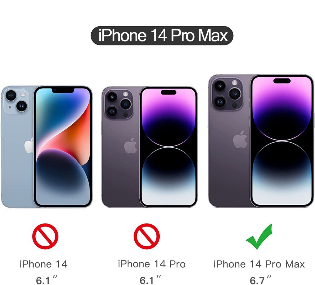 4枚組 iphone 14promax 強化ガラスフィルム ブラック apple iphone14 pro max 全面保護 アイフォン14プロマックス 破損保障あり_画像5