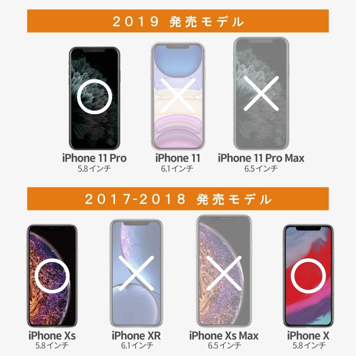 3枚組 iPhone X ガラスフィルム ブラック 即購入OK 平面保護 匿名配送 送料無料 アイフォンエックス 破損保障あり paypay_画像9