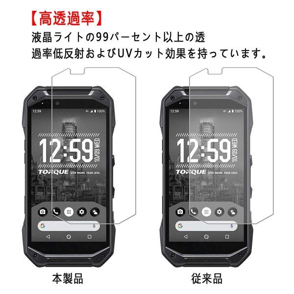 KYOCERA TORQUE G04 ガラスフィルム 即購入OK 平面保護 TORQUEG04 匿名配送 送料無料 京セラトルクジーフォー 破損保障 paypay_画像6