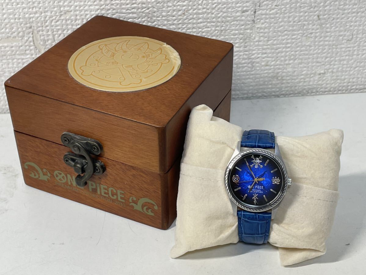 良品 ONE PIECE ワンピース 腕時計 プレミアムコレクション V501-HAZ0 限定9999本 新世界 新たなる指針 0414/9999 の画像1