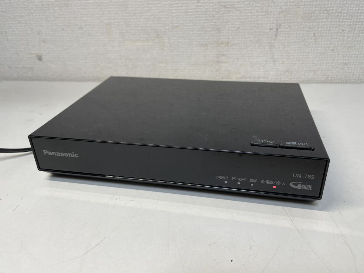 Panasonic パナソニック ブルーレイディスクレコーダー DMR-BRW1010 HDDレコーダーセット　UN-T8S DIGA ディーガ　B-CAS miniB-CASカード付_画像2