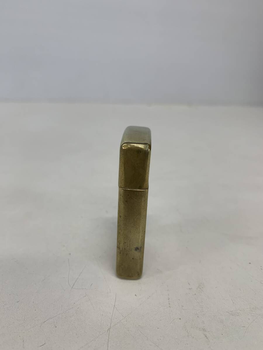 〇　Zippo　ジッポ　1932-1989年　SOLID BRASS　スリムタイプ　_画像4