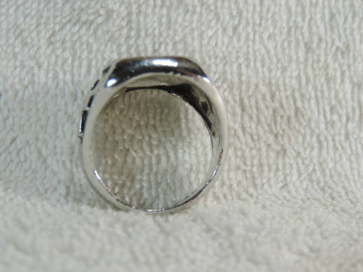  Vintage ring ring * stamp less * body material unknown * beautiful goods *22 number *13.90g