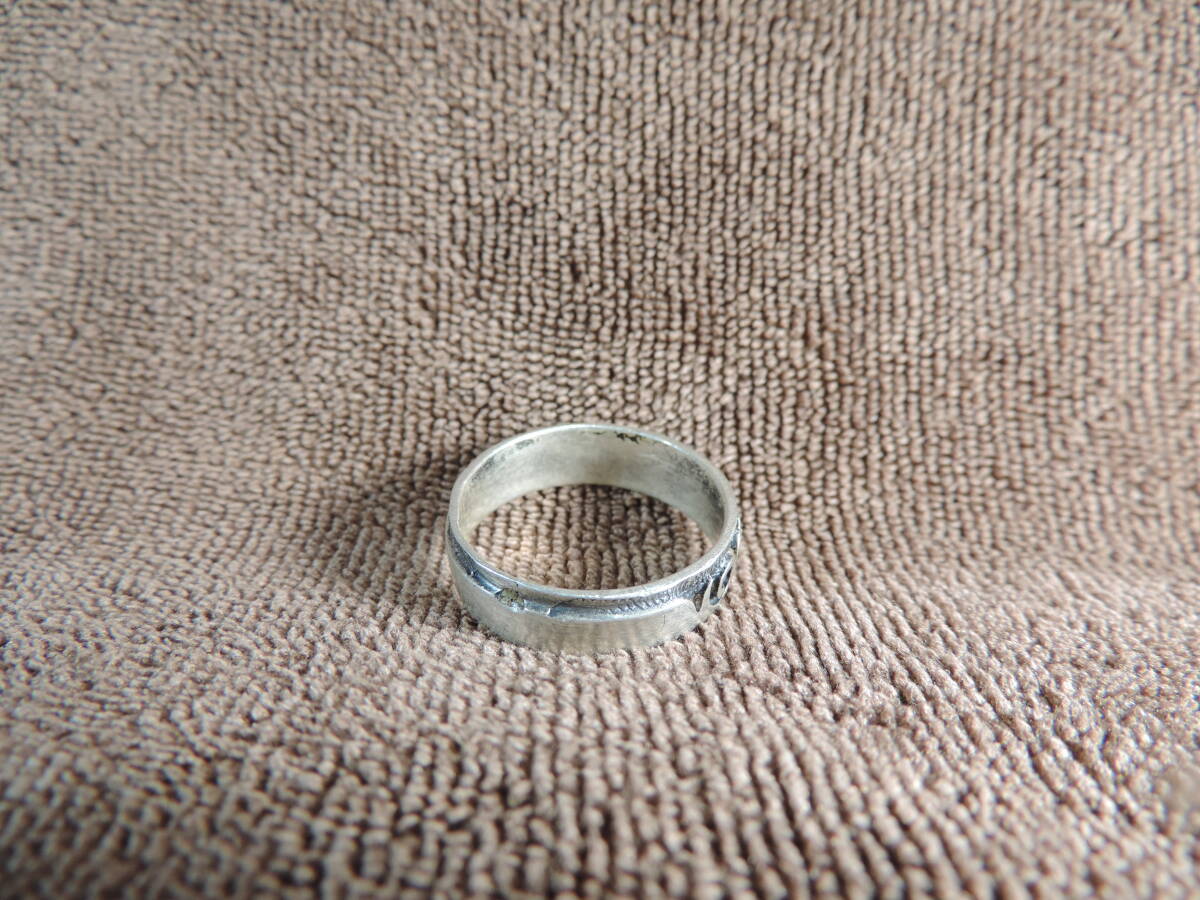 ヴィンテージ・中古品・リング 指輪 925シルバー刻印あり・美品・19号・3.70g_画像4