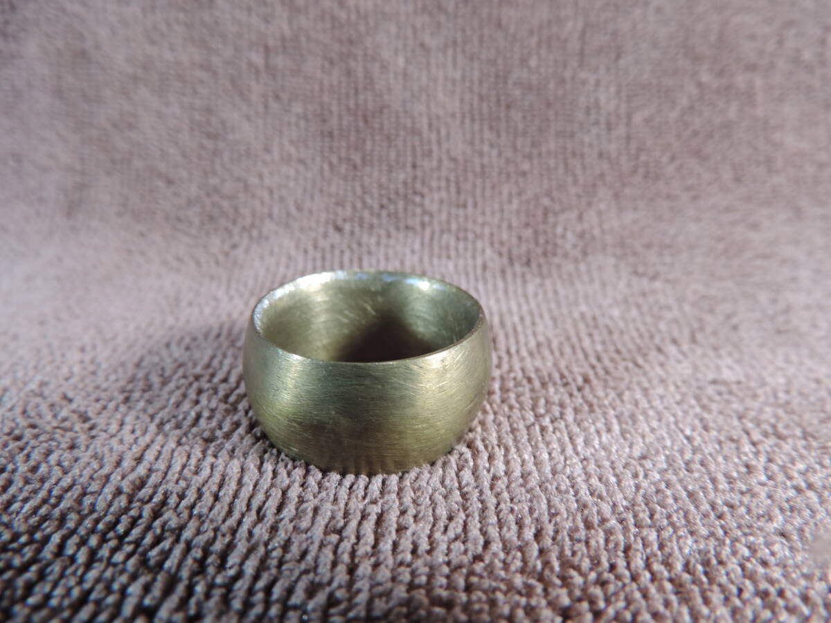 ヴィンテージリング・1点・指輪・刻印無し・銅製・美品・16号・10.70g _画像1