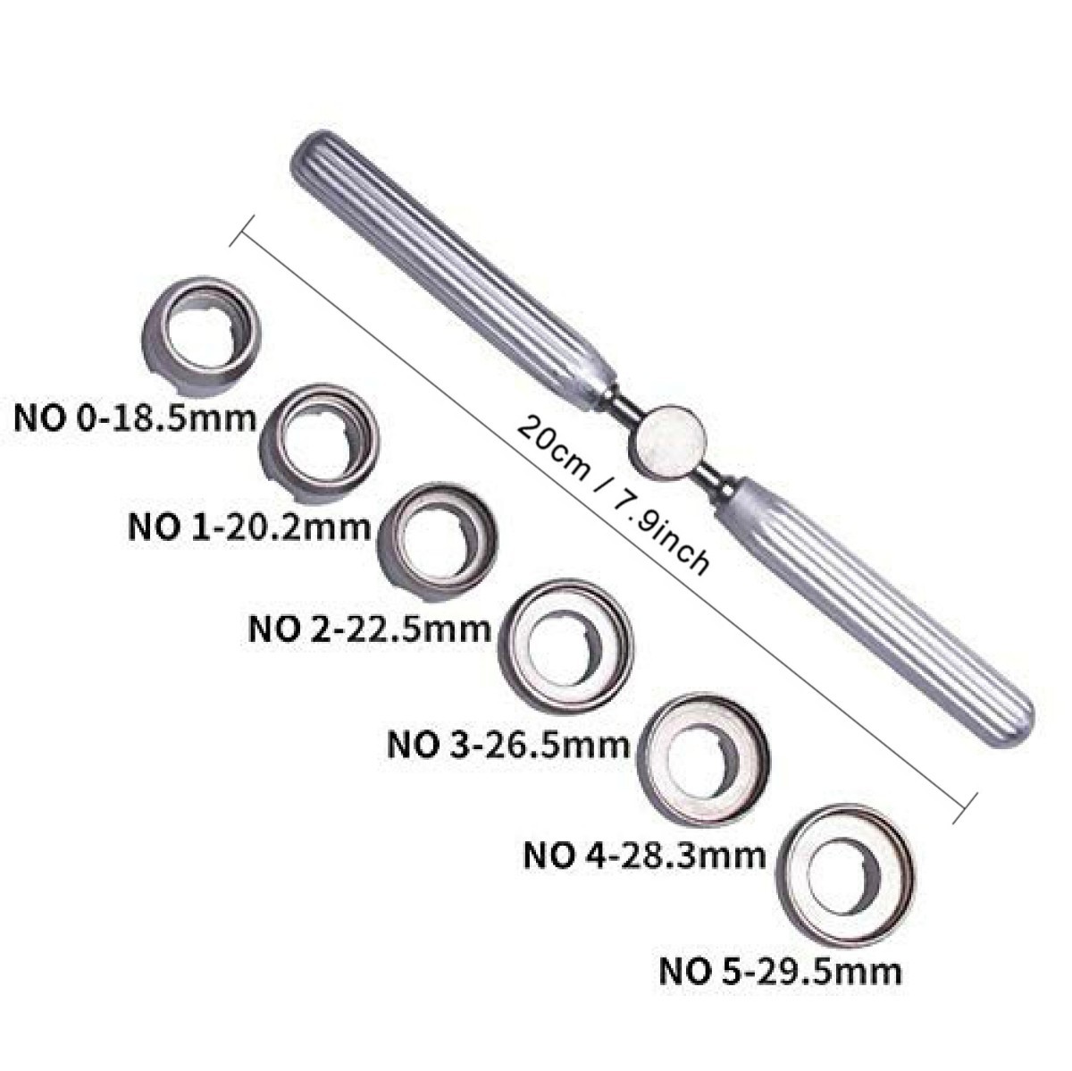 スクリューバックケース ロレックス 時計 裏蓋 オープナー 工具 セット 修理_画像4