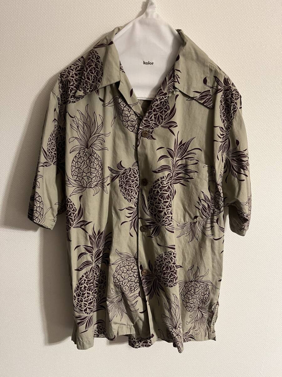 #ANATOMICA# дыра Tomica гавайская рубашка бежевый ананас размер S